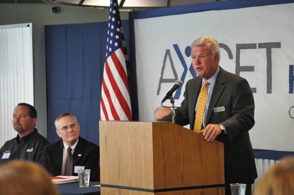 Jerry at Podium at VPP Conference