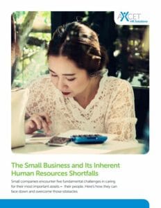 The Small Business and Its Inherent Human Resources Shortfalls girl looking at phone