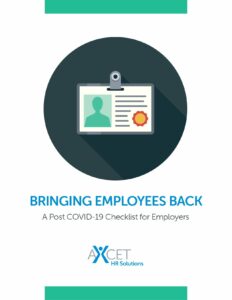 Bringing Employees Back - Post Covid-19 Checklist for Employers