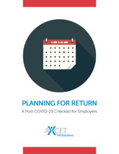 Planning for Return - Post Covid-19 Checklist