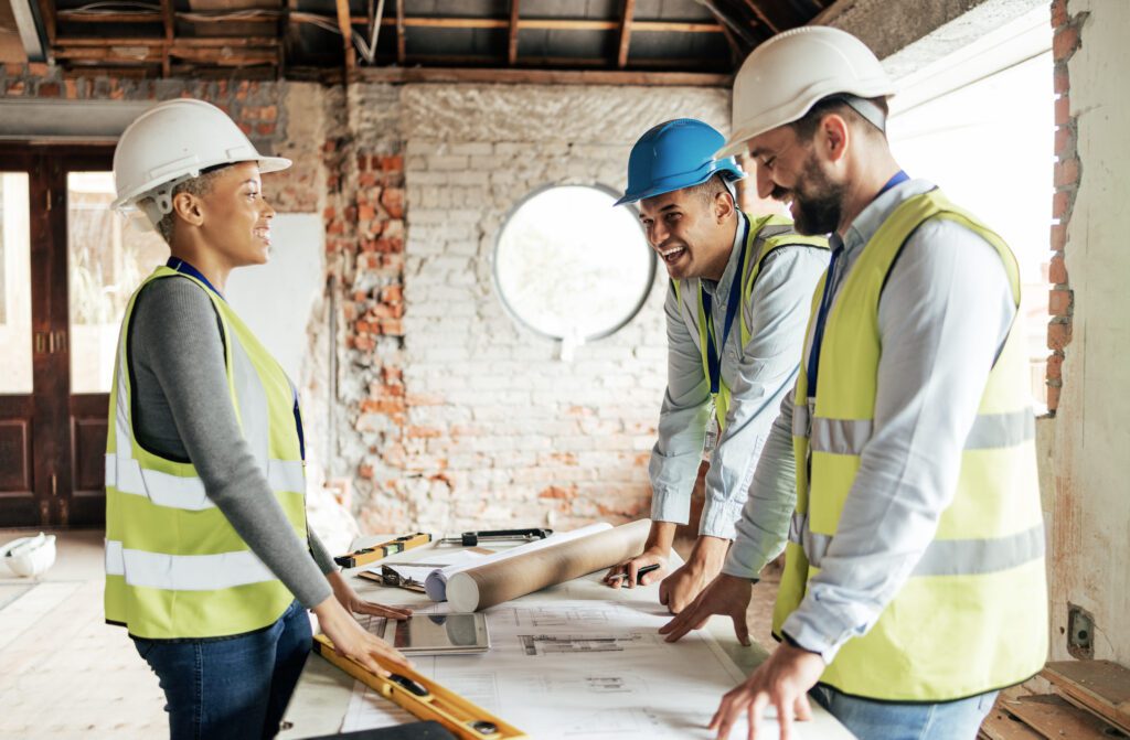 Workers on a Job Site